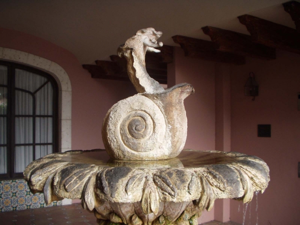 Creation of Guardian Snail Fountains: Step 4